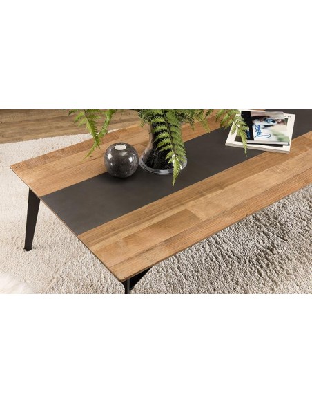 Table basse design en acier