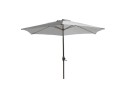Parasol inclinable rond Ø270 cm en aluminium - Marbella