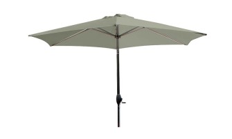 Parasol inclinable rond Ø270 cm en aluminium - Marbella