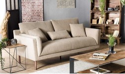 Canapé contemporain beige
