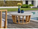 Salon bas de jardin BOGOTA 5 places en bois d'acacia - WOOD