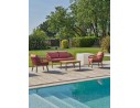 Salon bas de jardin 4 places en acacia BAHIA