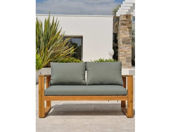 Salon bas de jardin Olive 4 places en bois d'acacia - ARACAJU