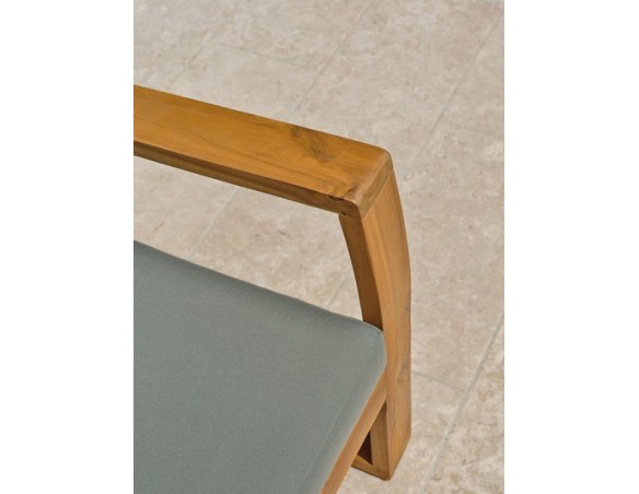 Salon bas de jardin Olive 4 places en bois d'acacia - ARACAJU