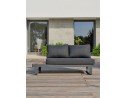 Salon de jardin d'angle 6 places en teck et aluminium - ALICANTE | Élégance et confort extérieur
