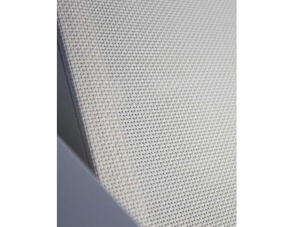 Chaise longue blanche sur roulettes Ibiza - House and Garden
