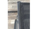 Bain de soleil anthracite inclinable dossier 5 positions - Barcelona