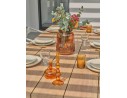 Ensemble repas de jardin grège avec 6 fauteuils - KELIA