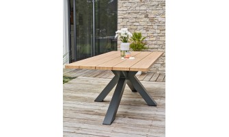 Table de jardin KELIA - GRIS ANTHRACITE