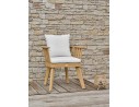 Fauteuil de jardin LISO avec coussins - ACACIA