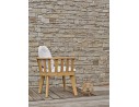 Fauteuil de jardin LISO avec coussins - ACACIA