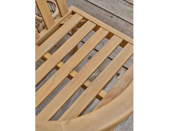 Fauteuil de jardin LISO avec coussins - ACACIA