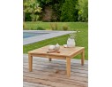 Salon de jardin d'angle 5 places modulable en bois d'acacia et corde tissée - Rosybrown - JORDA