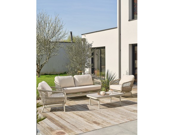 Salon bas de jardin DYLIS - GREGE