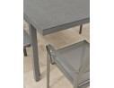 Salon de jardin 8 places avec plateau praystone extensible - DANIA