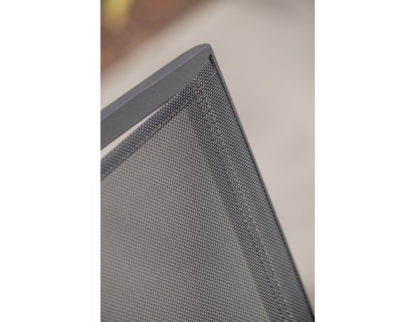 Salon de jardin 4 chaises avec plateau praystone extensible - DANIA