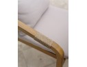 Ensemble repas de jardin SERENA (170x90 cm) 6 places en bois d'acacia - WOOD