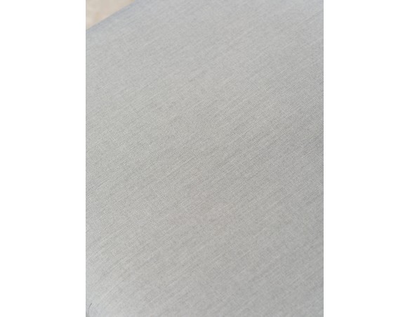Salon de jardin d'angle IRUN 6 places en corde tissée et aluminium - GRIS