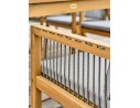 Ensemble repas de jardin SULLANA (225x104 cm) 8 places en bois d'acacia - WOOD