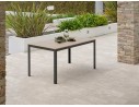 Ensemble repas boston 6 pl avec fauteuils diego panachés