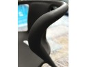 Ensemble repas boston 4 pl avec fauteuils diego noir