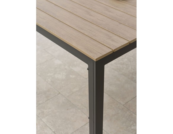 Ensemble repas boston 4 pl avec fauteuils diego panachés