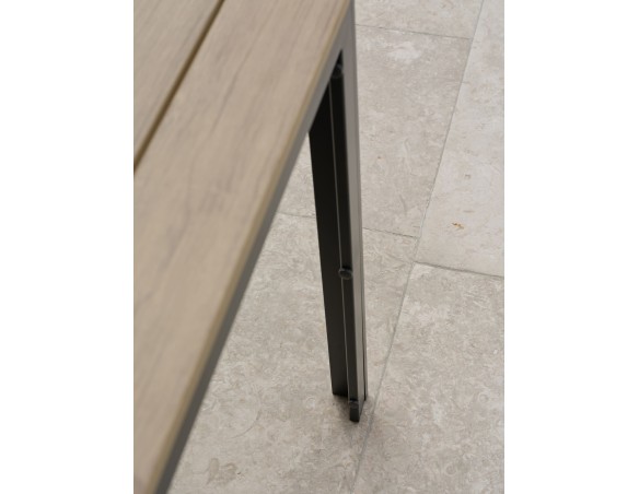 Ensemble repas boston 4 pl avec fauteuils diego panachés