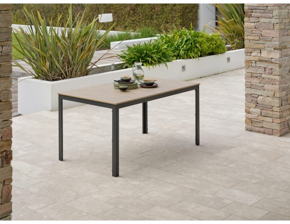 Ensemble repas boston 4 pl avec fauteuils diego panachés
