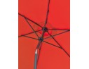 Parasol inclinable rond Ø270 cm en aluminium - Marbella