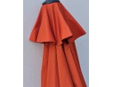 Parasol inclinable rond Ø270 cm en aluminium - Marbella