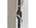 Parasol inclinable rond Ø270 cm en aluminium - Marbella