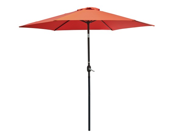 Parasol inclinable rond Ø270 cm en aluminium - Marbella