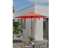 Parasol inclinable rond Ø270 cm en aluminium - Marbella