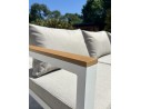 Ensemble repas de jardin MAJARI - BLANC