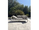 Ensemble repas de jardin MAJARI - BLANC