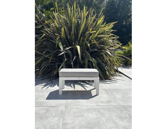 Ensemble repas de jardin MAJARI - BLANC