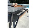 Salon de jardin bas TADEO - NOIR
