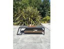 Salon de jardin bas TADEO - NOIR