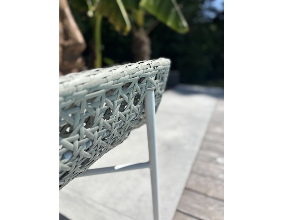 Fauteuil de jardin ELBA - BLANC
