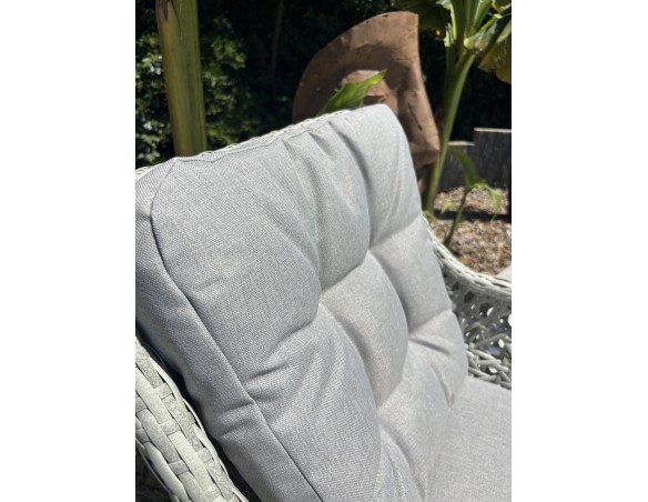 Fauteuil de jardin ELBA - BLANC