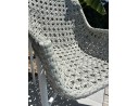 Fauteuil de jardin ELBA - BLANC