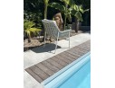 Fauteuil de jardin ELBA - BLANC