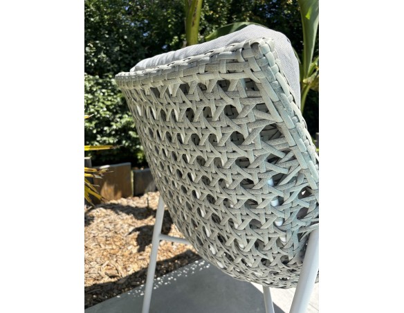 Fauteuil de jardin ELBA - BLANC