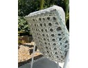 Fauteuil de jardin ELBA - BLANC