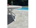 Table de jardin ELBA - BLANC