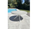 Table de jardin ELBA - BLANC