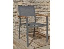 Ensemble de repas de jardin 8 places en bois d'acacia massif - ORSINO