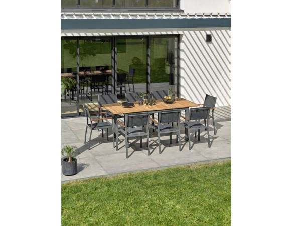 Ensemble repas de jardin ORSINO acacia EAN 3700917637333
