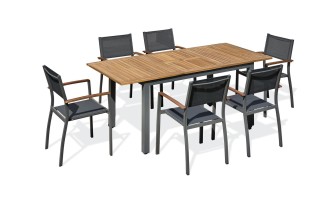Ensemble repas de jardin ORSINO  Acacia EAN 3700917637210