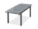 Table de jardin extensible en aluminium anthracite - ORSINO